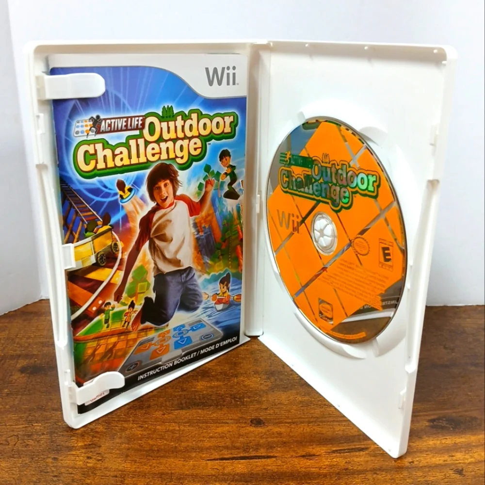 Active Life Outdoor Challenge, Nintendo Wii, 2008, COMPLETE, CIB